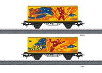 076-M44829 - H0 - Märklin Start up - Containerwagen The Flash